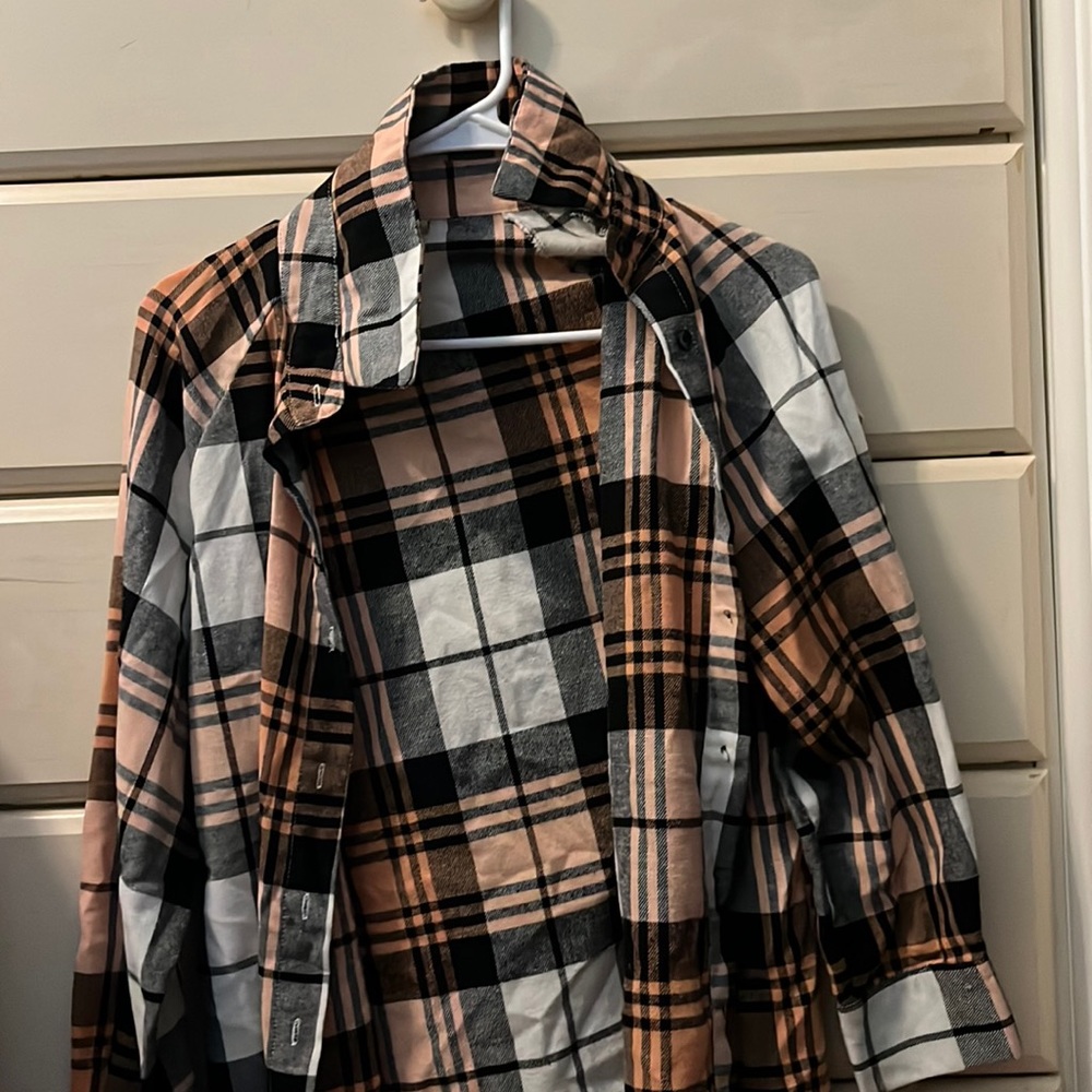 Orange flannel